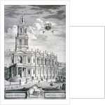 Church of St Mary le Strand, Westminster, London by James Cole