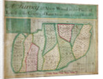 Map of Abbey Wood, part of Erith or Lesnes Manor on the eastern boundary of Woolwich, Kent by Anonymous