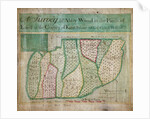 Map of Abbey Wood, part of Erith or Lesnes Manor on the eastern boundary of Woolwich, Kent by Anonymous