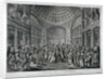Scene of a masquerade at the Pantheon, Oxford Street, Westminster, London by Charles White