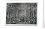 Scene of a masquerade at the Pantheon, Oxford Street, Westminster, London by Charles White