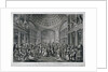 Scene of a masquerade at the Pantheon, Oxford Street, Westminster, London by Charles White