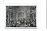 Scene of a masquerade at the Pantheon, Oxford Street, Westminster, London by Charles White