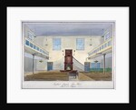Inteiror view of Lion Street Baptist Chapel, off New Kent Road, Southwark, London by G Yates