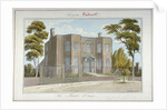 The Manor House, Newington, Southwark, London by G Yates
