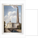 New London Waterworks, Vauxhall, Lambeth, London by G Yates