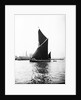 Topsail barge under sail on the Thames, London by Anonymous