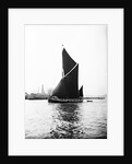 Topsail barge under sail on the Thames, London by Anonymous