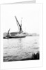 Topsail barge on the Thames with its top mast lowered, London by Anonymous