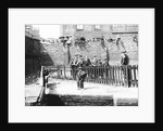 Boys by a lock on the Grand Union Canal, London by Anonymous