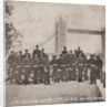 Group of artillery at Tower Bridge, London by Anonymous
