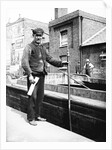 Grand Union Canal lock keeper by Anonymous
