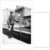 Grand Union Canal lock keeper by Anonymous