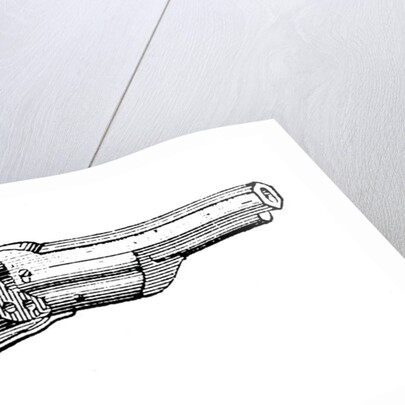 Colt revolver, c1880 by Unknown