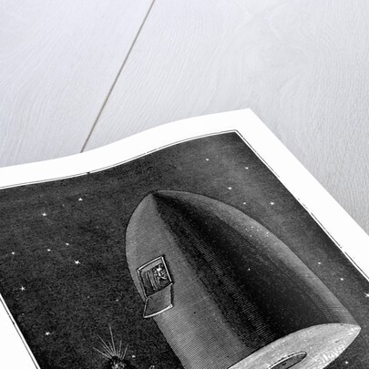 Illustration from De la Terre a la Lune by Jules Verne, 1865 by Unknown