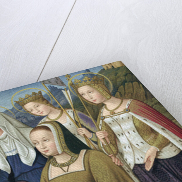 Anne of Brittany, Duchess of Brittany and Queen of France by Unknown
