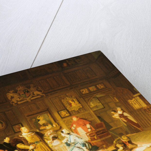 Henry VIII and Anne Boleyn Observed by Queen Catherine, 1870 by Marcus Stone