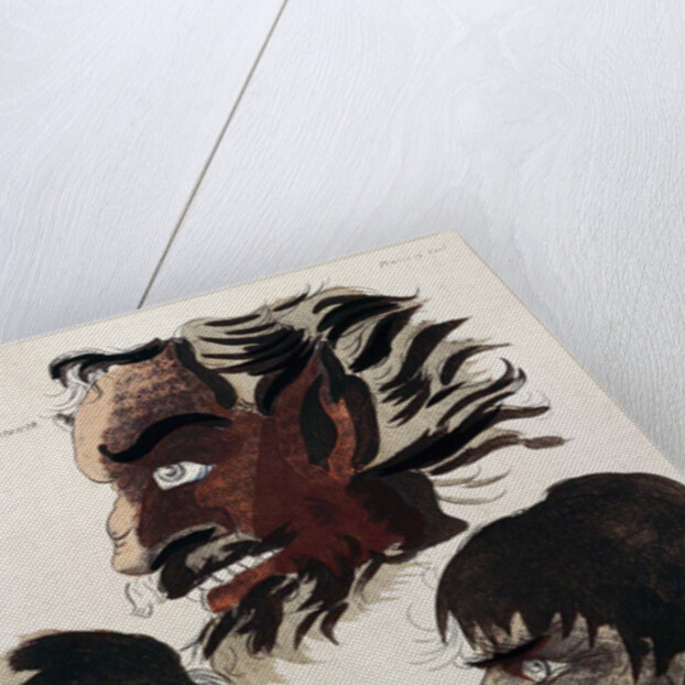 The Demons Ashtaroth, Abaddon and Mammon, 1801 by Unknown