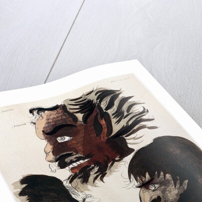 The Demons Ashtaroth, Abaddon and Mammon, 1801 by Unknown