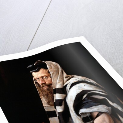 Rabbi, 1892 by Jan Styka