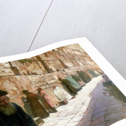 The Wailing Wall, Jerusalem, 19th century by Visily Ivanovithch Navosoff