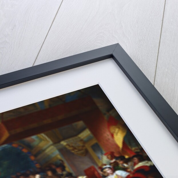 Louis XII proclaimed Father of the People at the States General of Tours, 1506, c1819-c1861 by Jean Louis Bezard