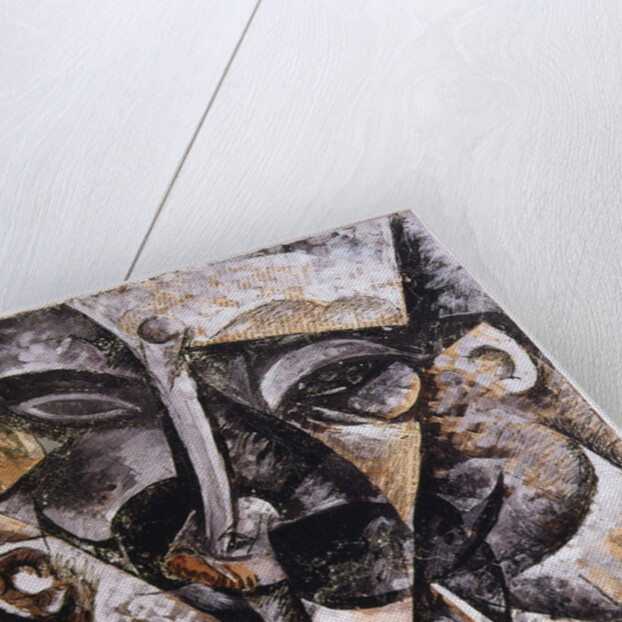 Dynamism of a Man's Head, 1914 by Umberto Boccioni