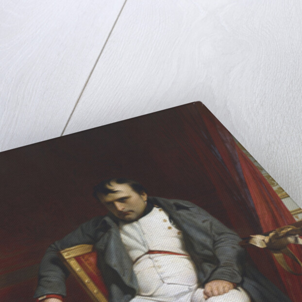 Napoleon at Fontainebleau During the First Abdication - April 1814 by Paul Delaroche