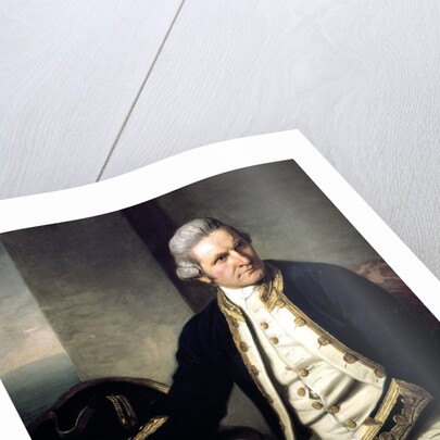 James Cook, English explorer, navigator and hydrographer, 1775-1776 by Nathaniel Dance-Holland