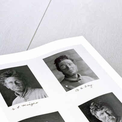 Members of Captain Scott's Antarctic expedition, 1910-1913 by Herbert Ponting