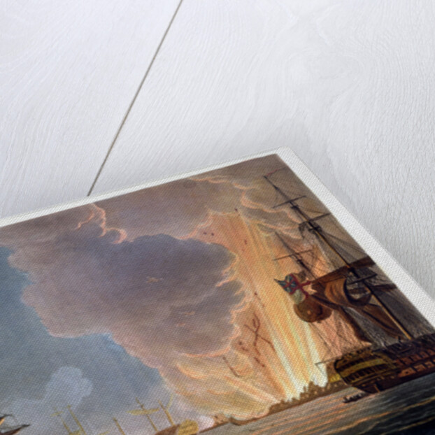 The Battle of the Nile, 1st August 1798 by Bailey