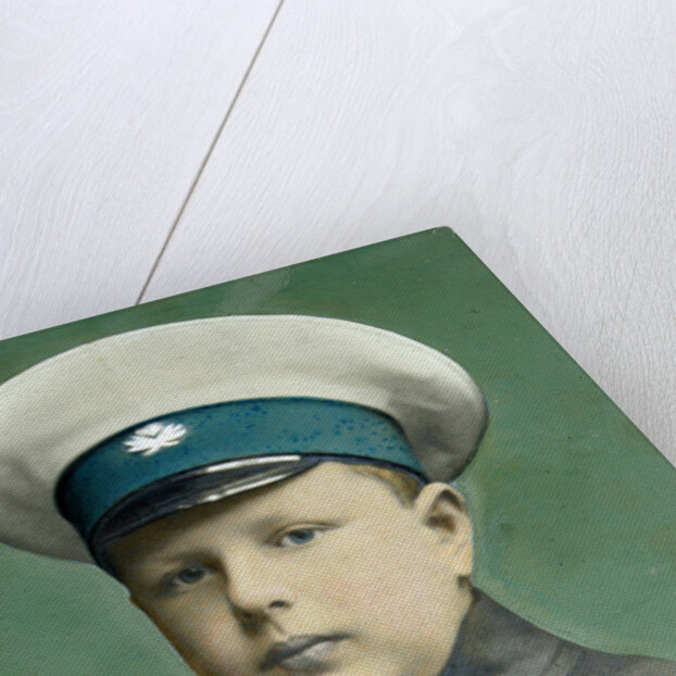 Portrait of the Son, 1910s by Alexei Sergeevich Mazurin