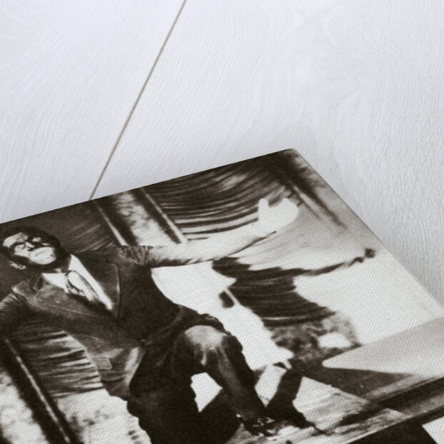 Al Jolson, American singer, in the final scene from the film The Jazz Singer, 1927 by Unknown