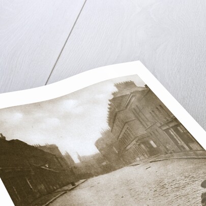 Scots Guards keeping guard on Sydney Street, London, 1911 by Unknown