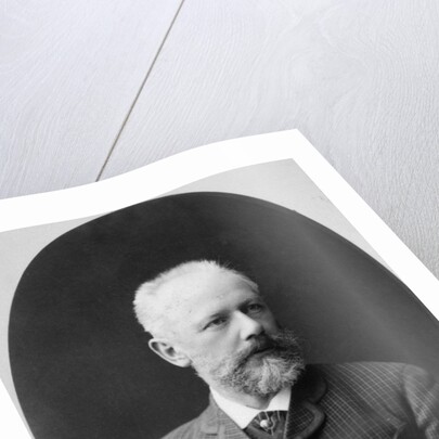 Peter Tchaikovsky, Russian composer, 1880s by Konstantin Schapiro