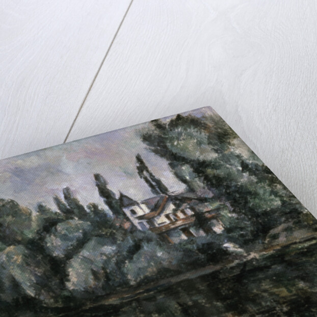 The Banks of the Marne (Villa on the Bank of a River), 1888 by Paul Cezanne