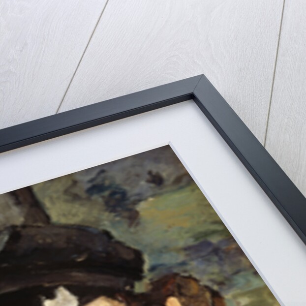 Self-portrait with a Casquette, 1872-1873. by Paul Cezanne