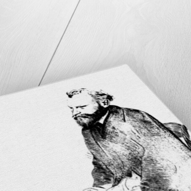 Portrait of the artist Édouard Manet, 1861 by Edgar Degas