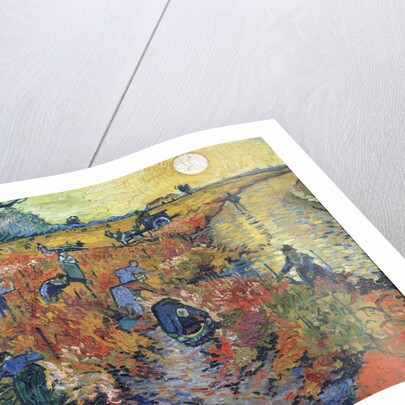 The Red Vineyards at Arles by Vincent Van Gogh