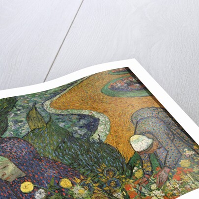 Ladies of Arles (Memory of the Garden at Etten), 1888. by Vincent van Gogh
