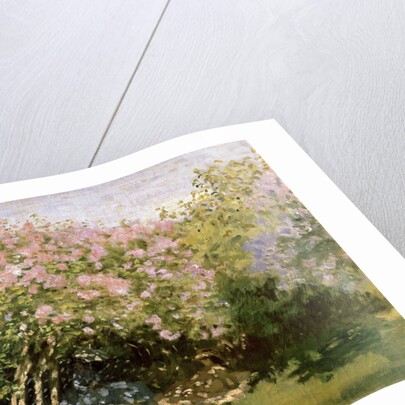 Lilac in the Sun, 1872-1873. by Claude Monet