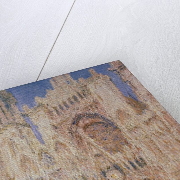 Rouen Cathedral at Sunset by Claude Monet