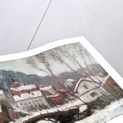 Winter Landscape, 1895. by Claude Monet