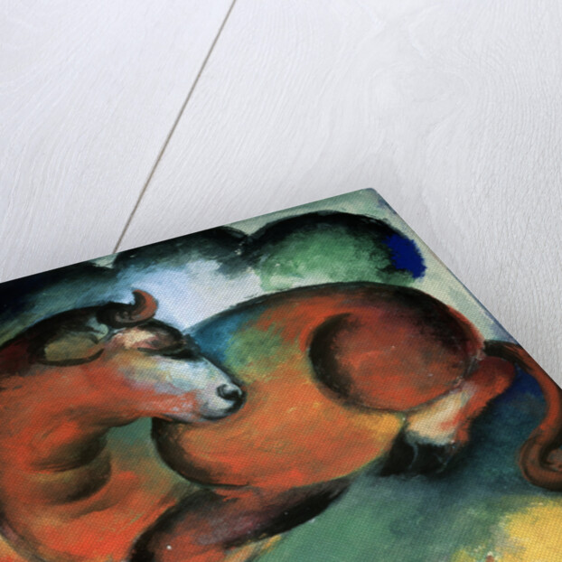 Red Bullock, 1912-1913. by Franz Marc