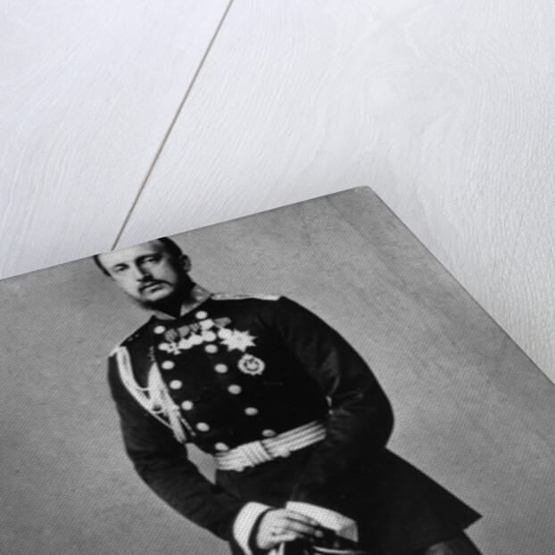 Grand Duke Nicholas Nikolaevich (the Elder) of Russia, c1860s(?). by Andrei Deniere