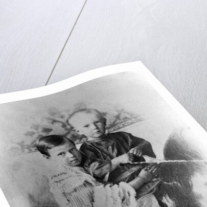 Grand Duchess Maria Alexandrovna and Grand Duke Sergei Alexandrovich of Russia, c1860-c1862 by Unknown