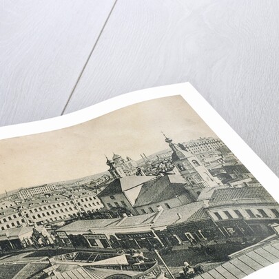 View of the Arbat in Moscow, Russia, late 19th or early 20th century by Unknown