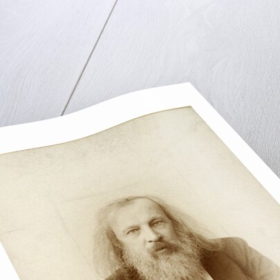 Dmitri Mendeleev, Russian chemist, c1890-c1907(?) by Unknown