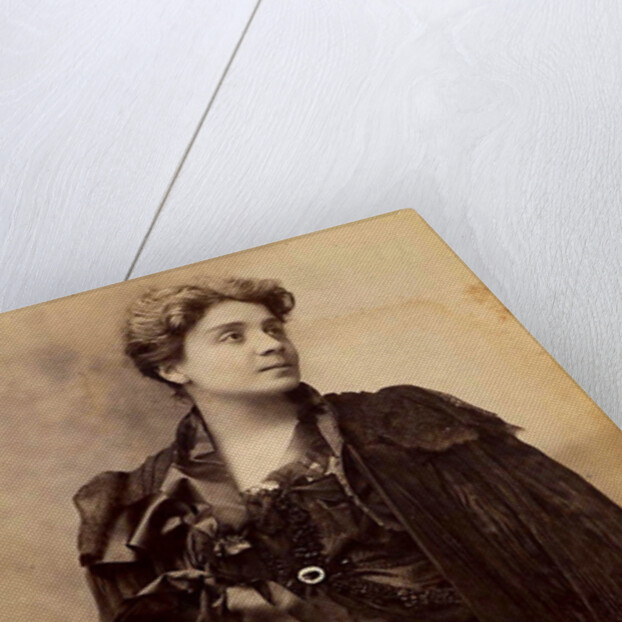 Eleonora Duse, Italian actress, 1896 by Aime Dupont