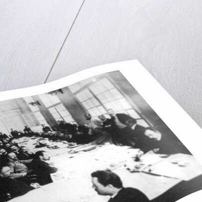 Sitting of the agricultural commission of the First Duma, St Petersburg, Russia, 1906 by Anonymous